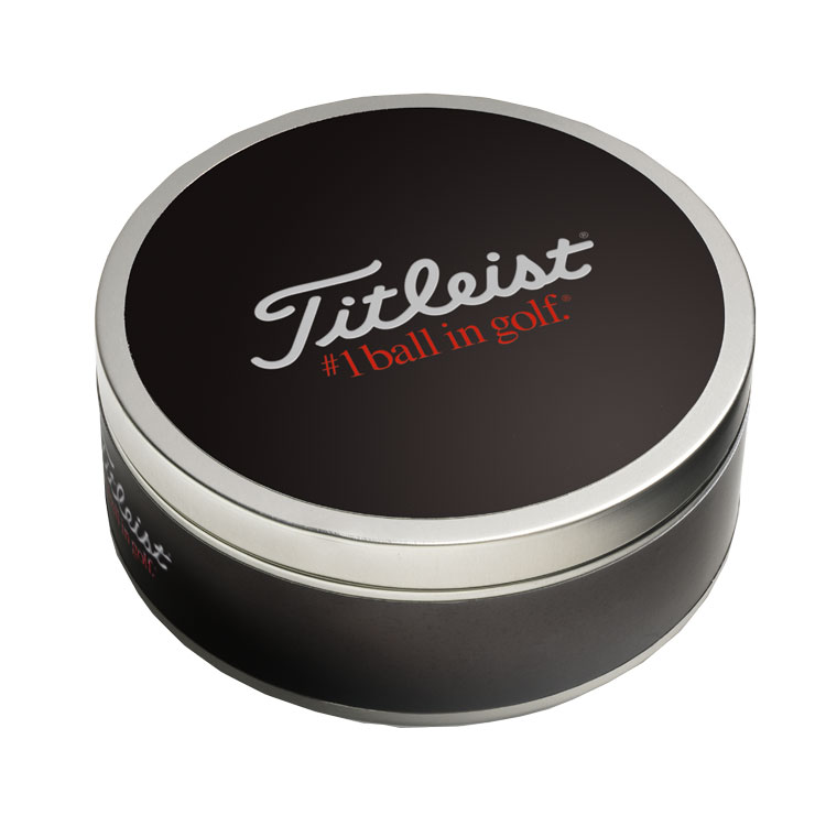 Titleist 3-Ball Tin-Titleist Lid