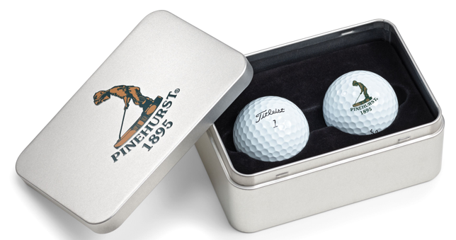 Titleist 2-Ball Tin with Custom Lid